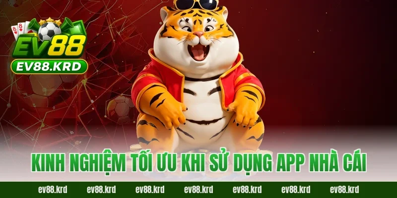 Tải app EV88 – Tham Gia Giải Trí Trực Tuyến Chỉ Với Một Chạm 5 Kinh nghiệm tối ưu khi sử dụng app nhà cái